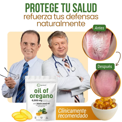 Aceite de Orégano con Semilla Negra En Cápsulas